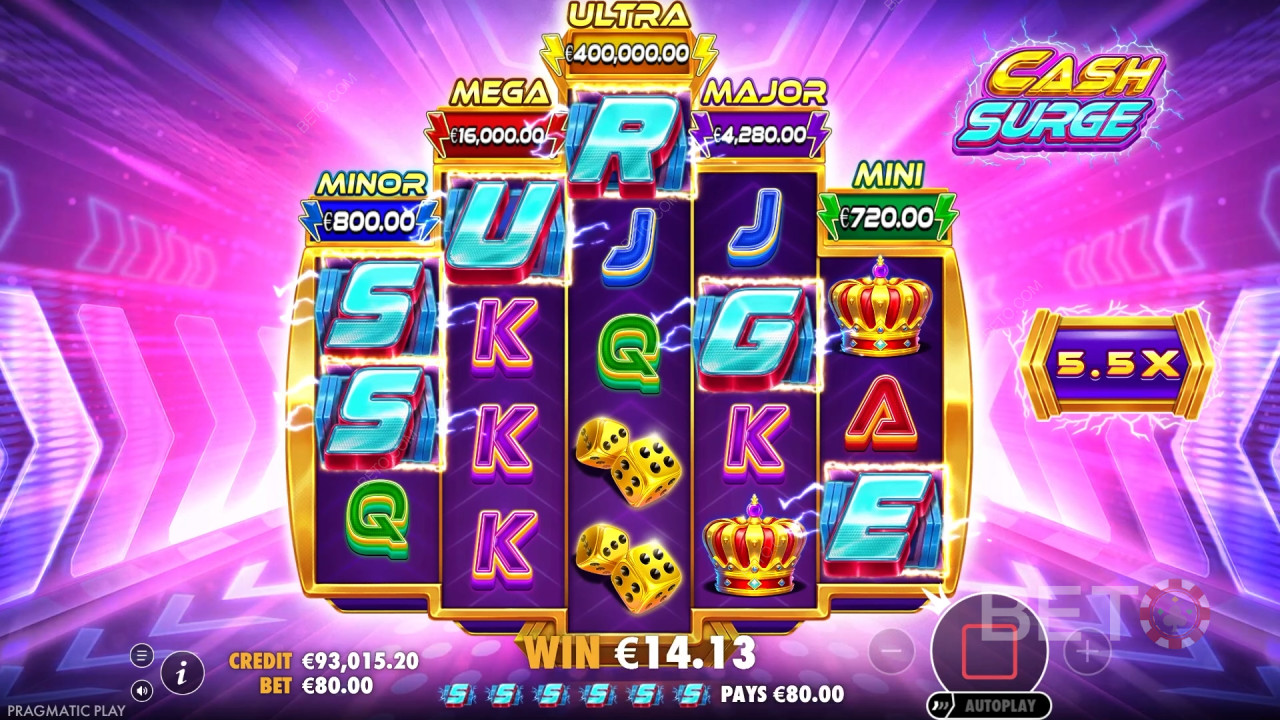 Cash Surge Juego Gratis