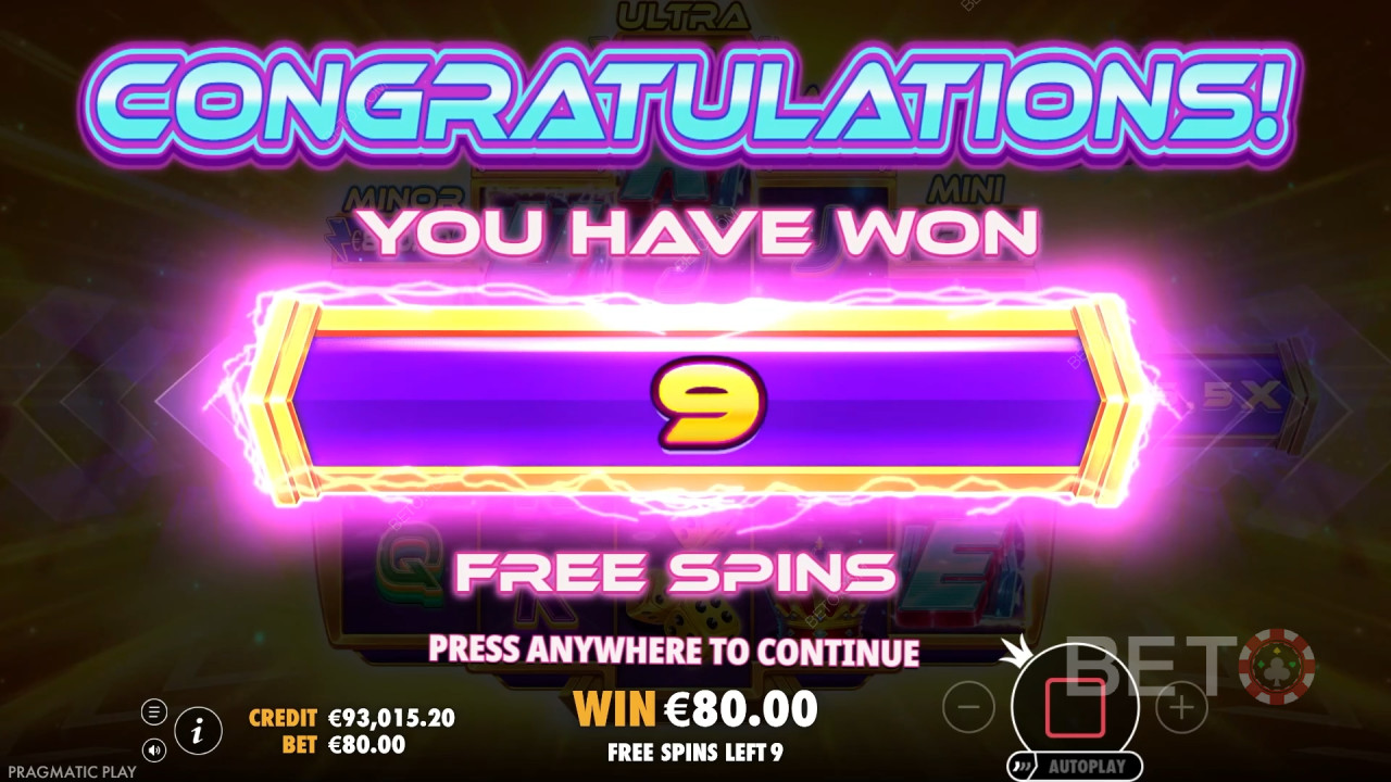Funciones de bonificación explicadas en Cash Surge por Pragmatic Play