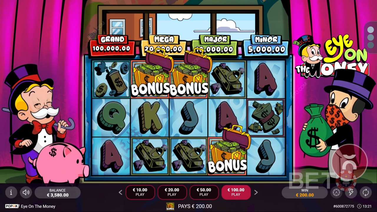 Revisión de Eye on the Money de BETO Slots