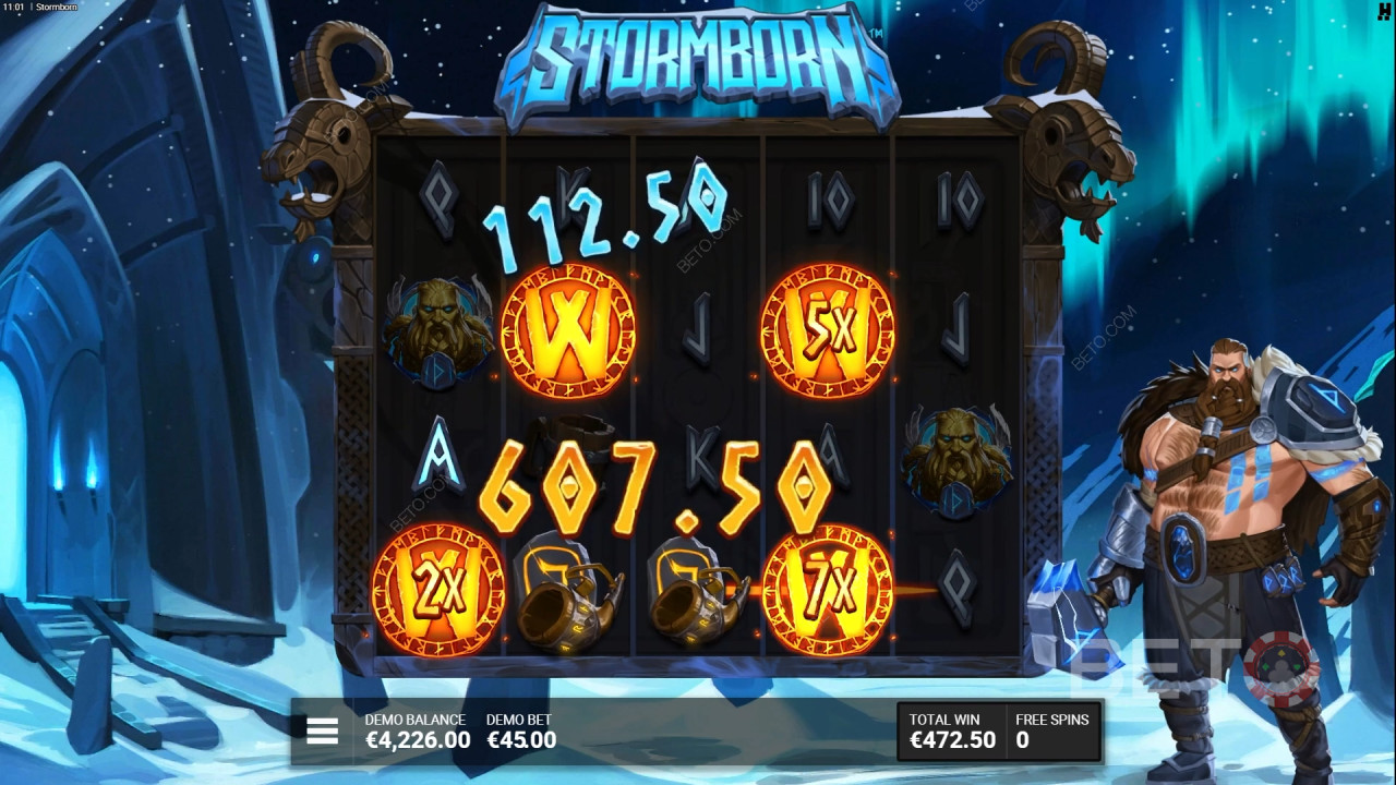 Reseña de Stormborn de BETO Slots