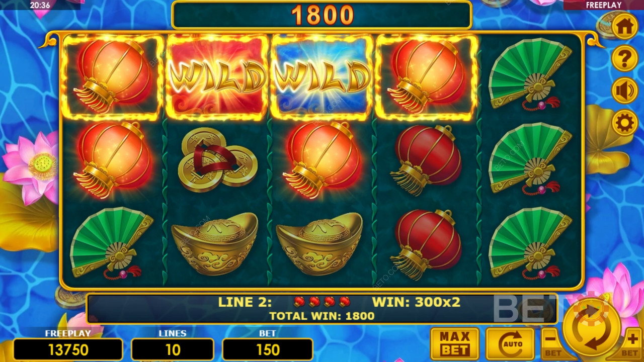 ¡Gana 1.000 veces tu apuesta en la tragaperras Golden Fish Online!
