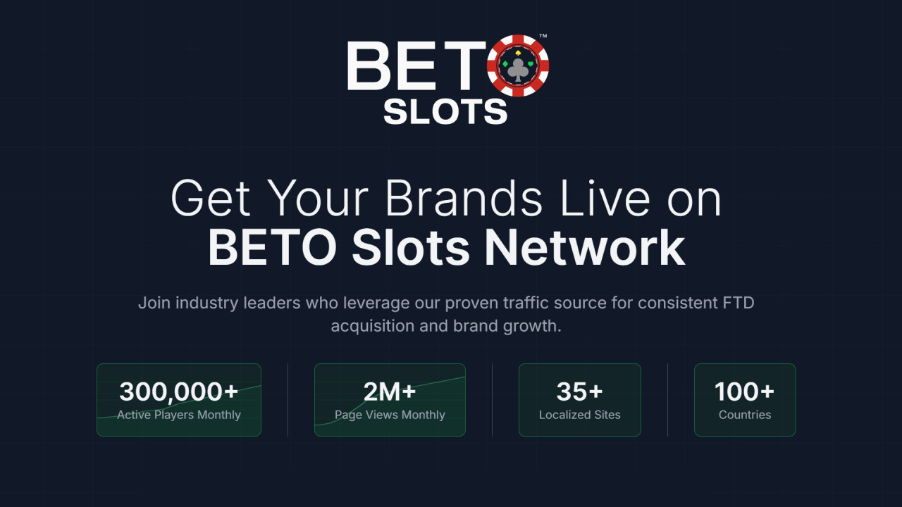 Asóciese con BETO Slots | Asociaciones de afiliados y operadores