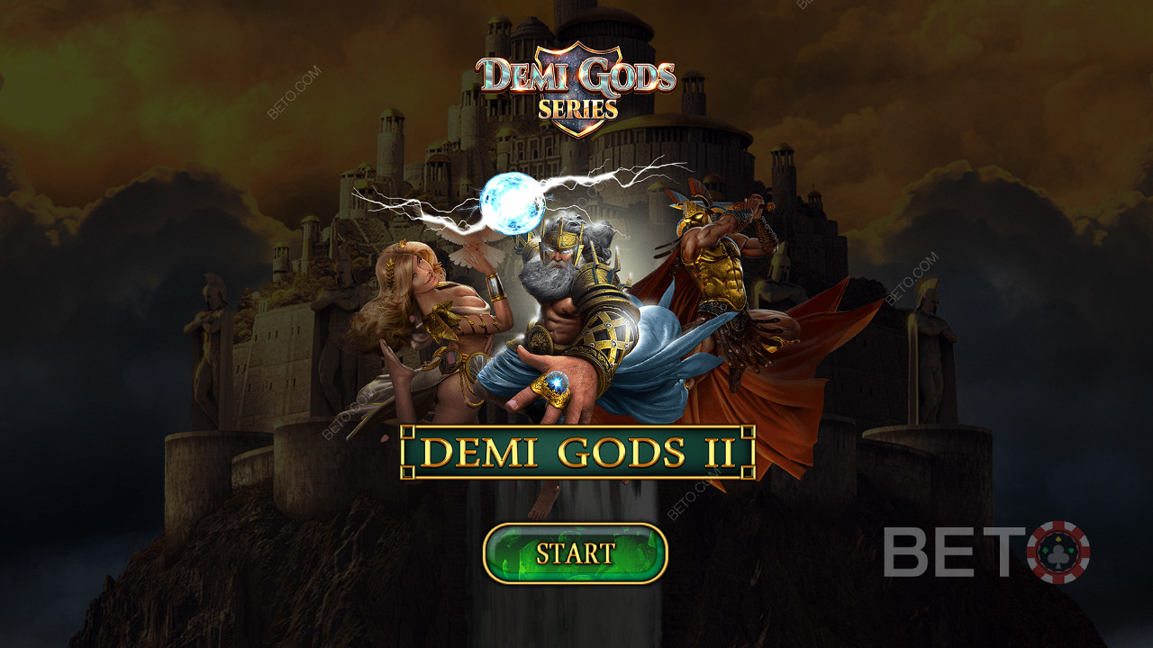 Disfruta de diferentes tipos de Free Spins y Win Multipliers en el juego Demi Gods 2