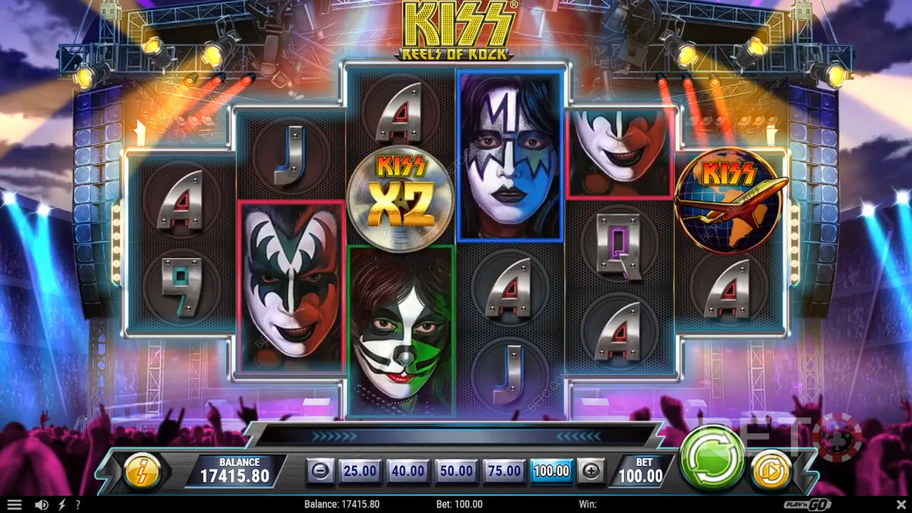 KISS Reels of Rock Reseña de BETO Slots