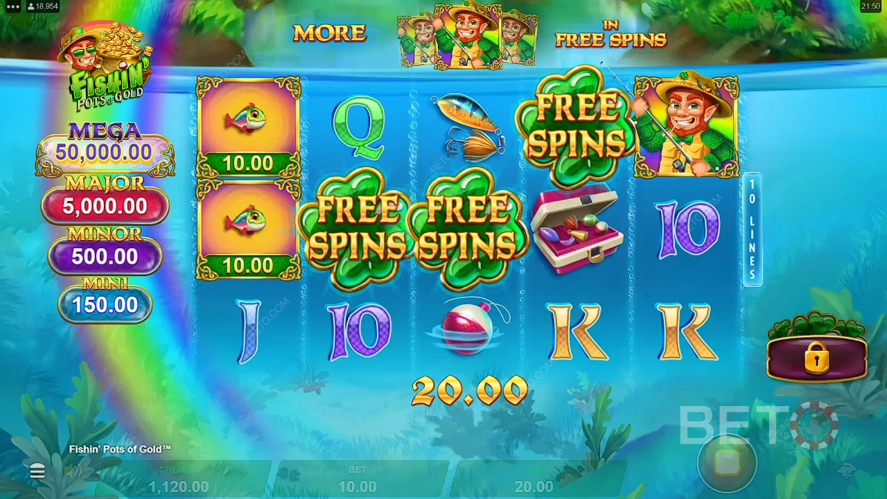 Fishin' Pots Of Gold Juego Gratis
