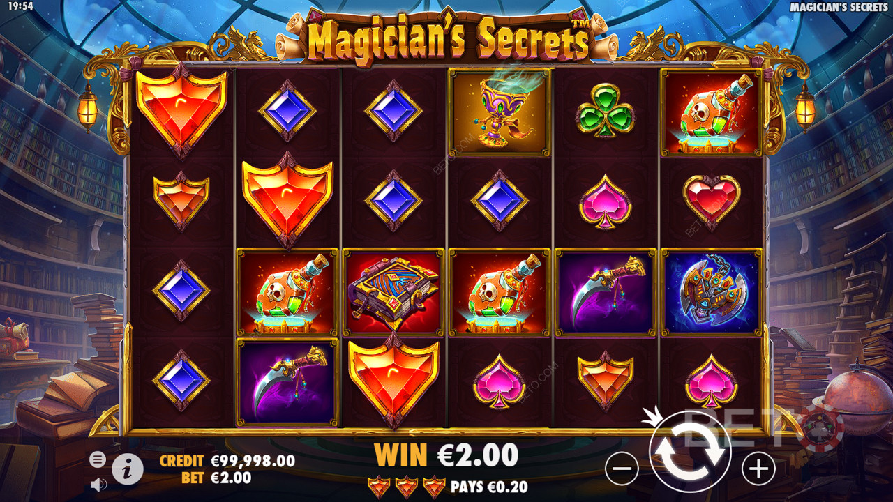Veredicto para la tragaperras Magician