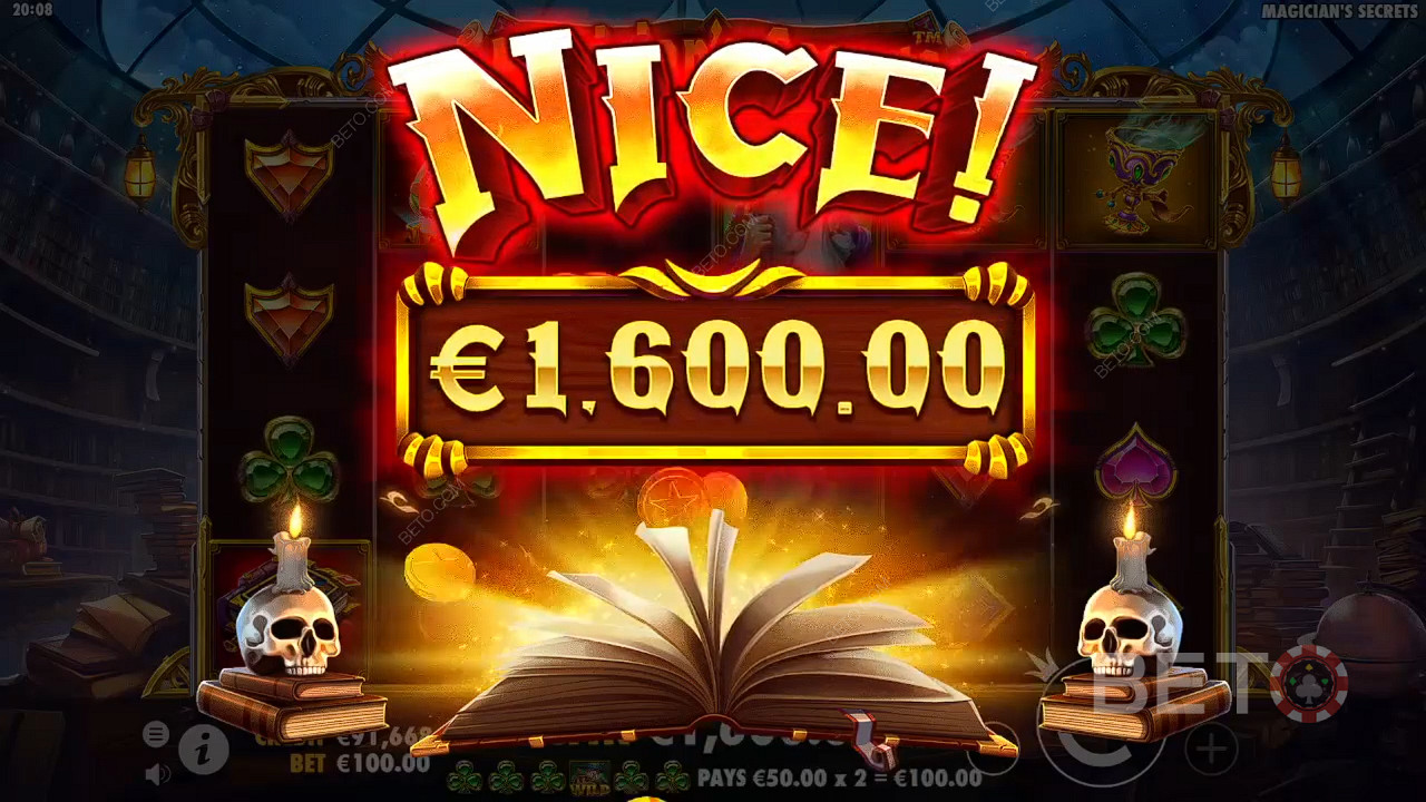¡Gana 5.000 veces tu apuesta en la tragaperras online Magician