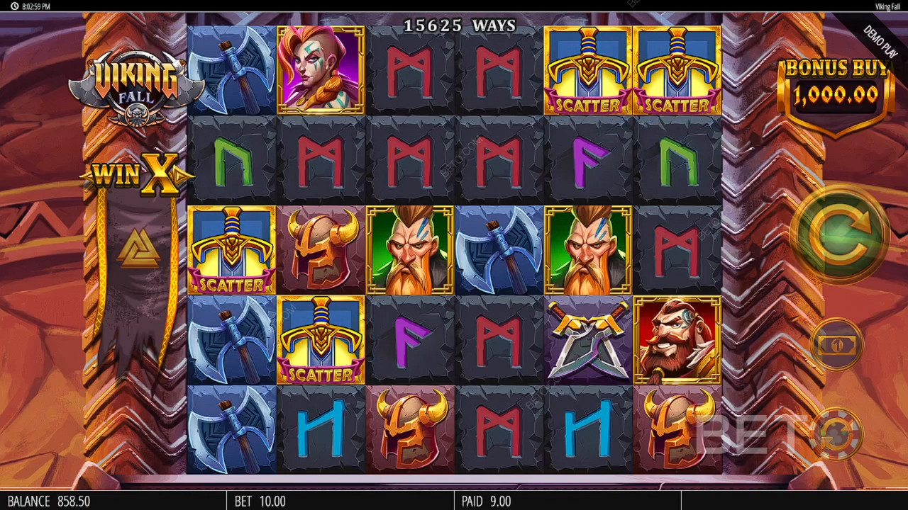 Viking Fall Reseña de BETO Slots