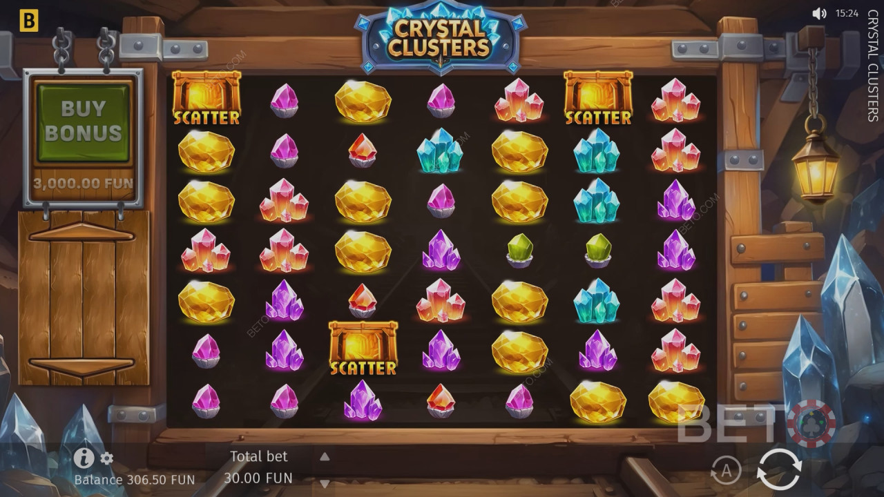 Crystal Clusters Juego Gratis