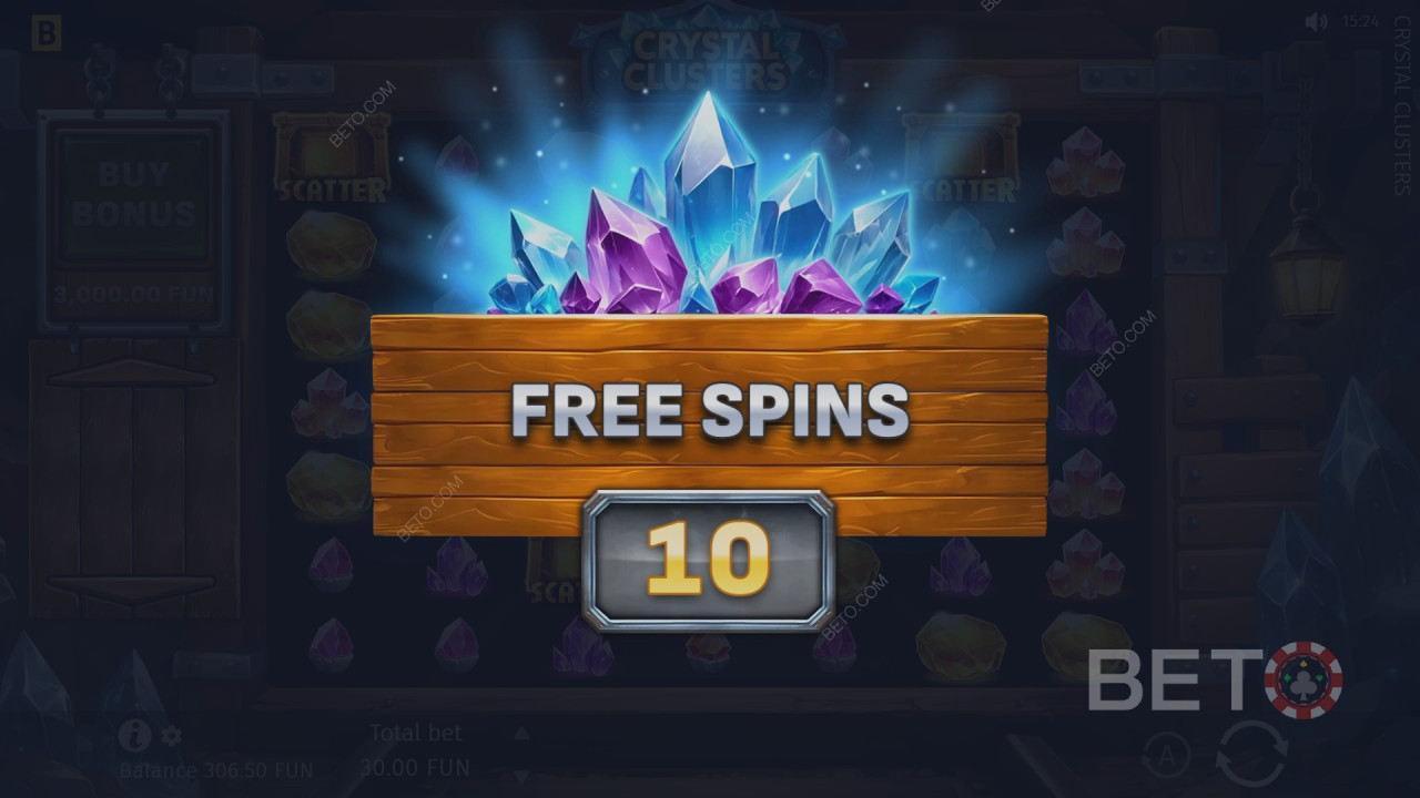 Cómo jugar a «Crystal Clusters» de BGaming