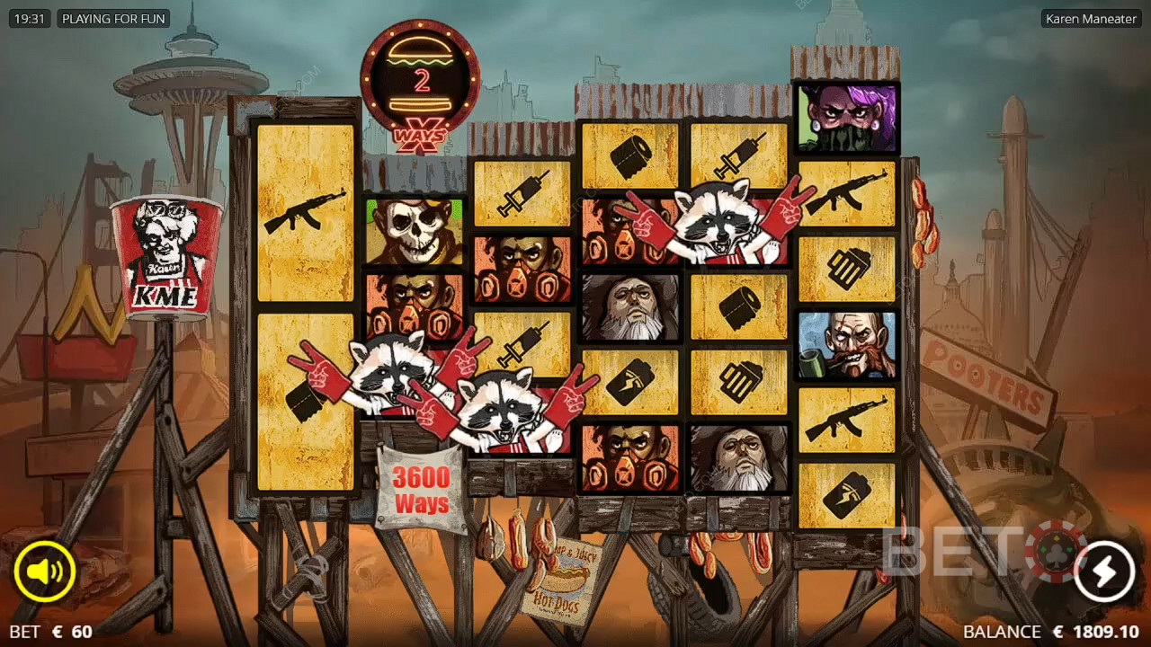 Revisión de Karen Maneater por BETO Slots