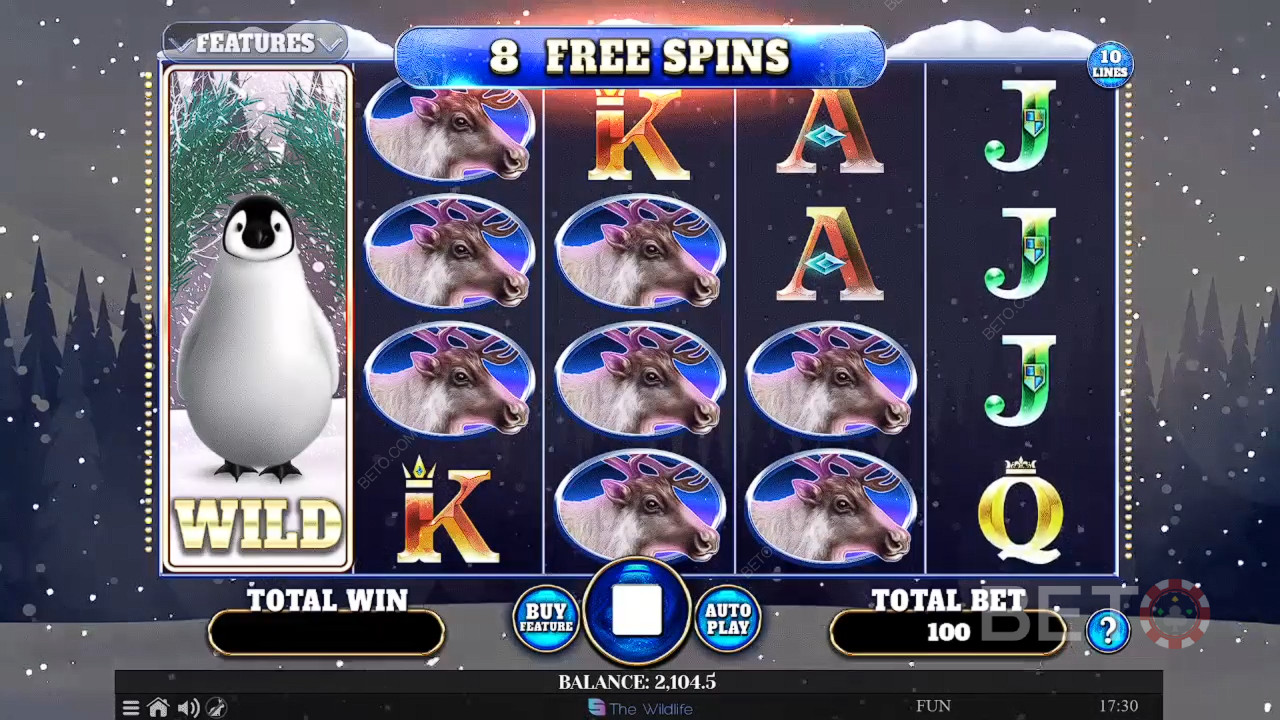 Reseña de Wild Penguin de BETO Slots