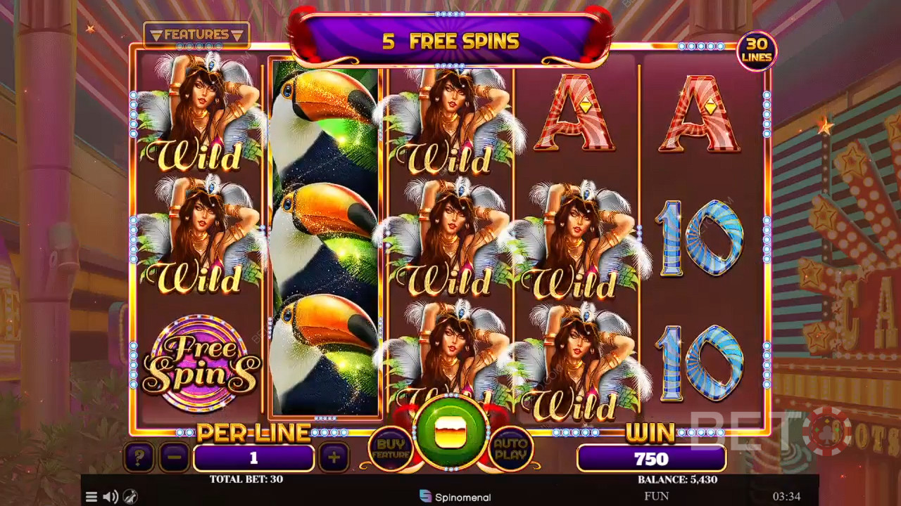 Revisión de Reels Of Rio por BETO Slots