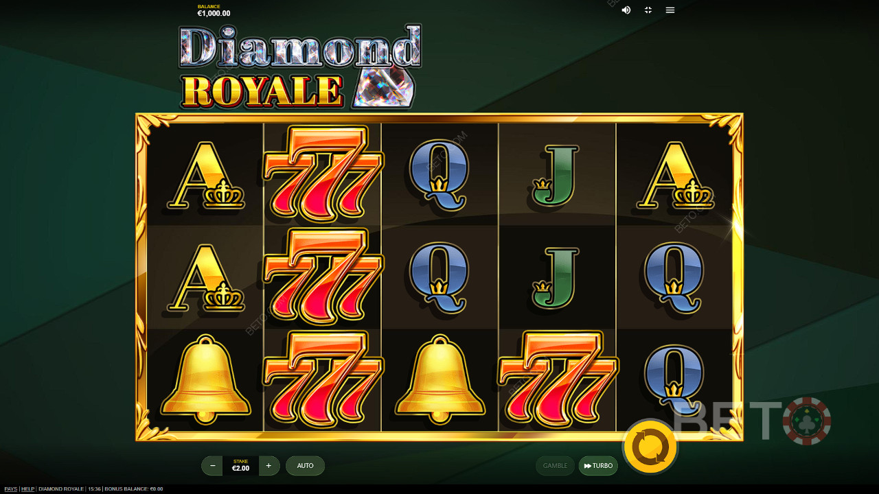 Revisión de Diamond Royale por BETO Slots