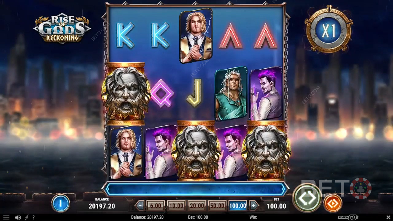 Rise of Gods: Reckoning Reseña de BETO Slots
