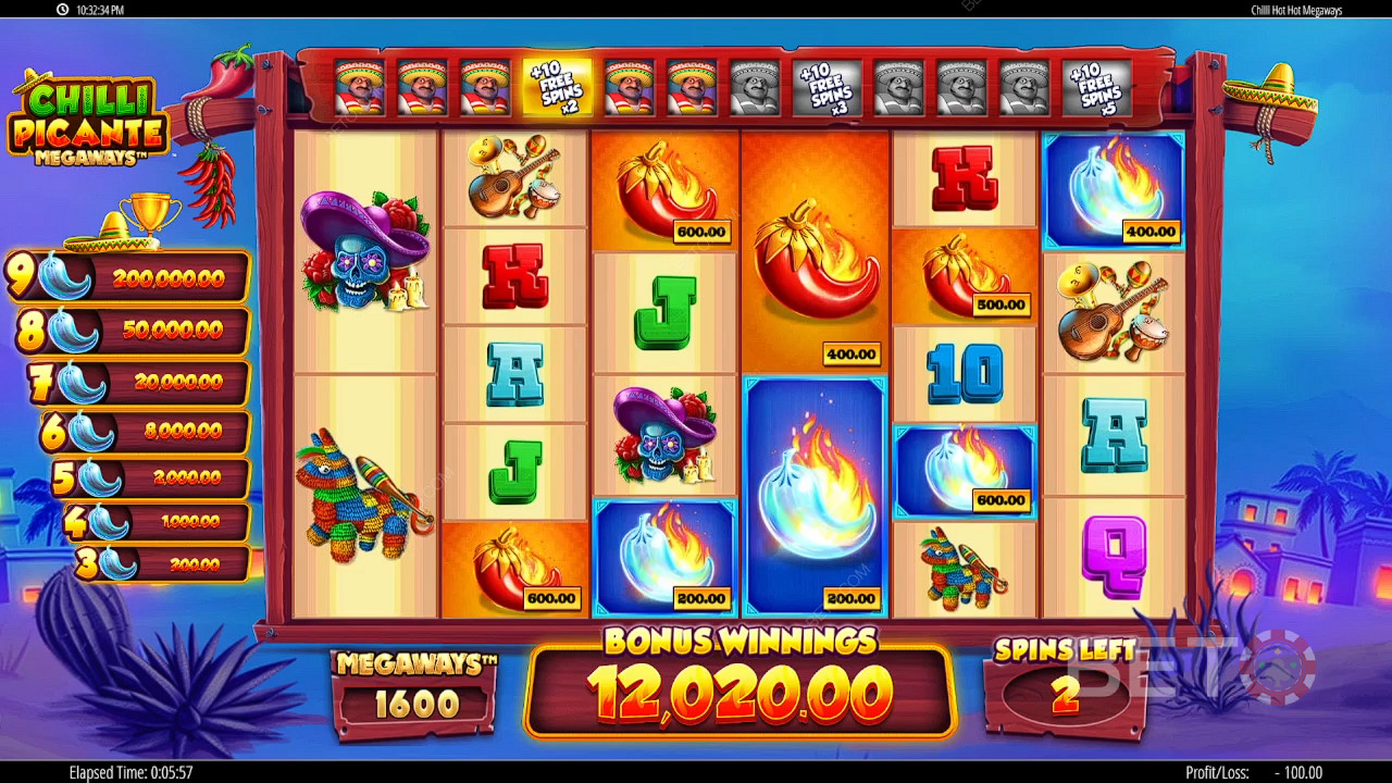 Chilli Picante Megaways Juego Gratis
