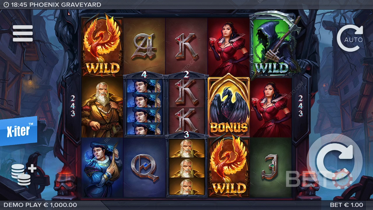 Revisión de Phoenix Graveyard por BETO Slots