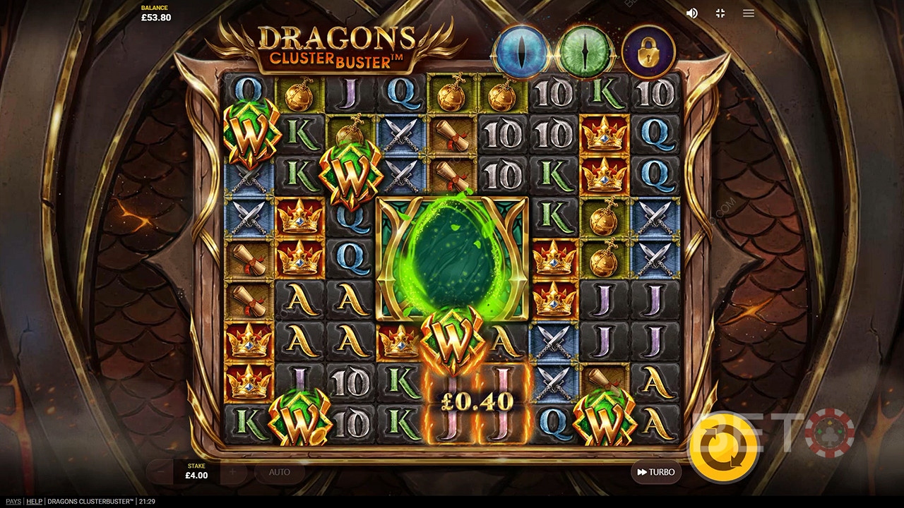 Dragons Clusterbuster Juego Gratis