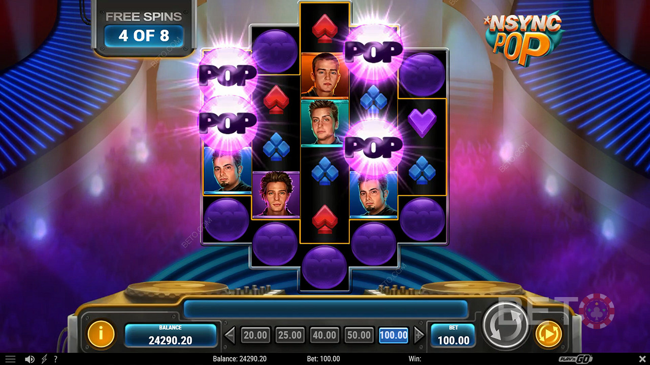 NSYNC Pop Juego Gratis