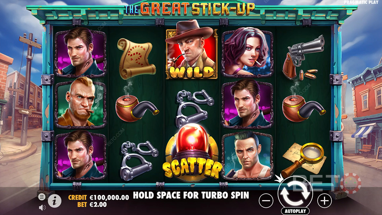 Reseña de The Great Stick-Up de BETO Slots