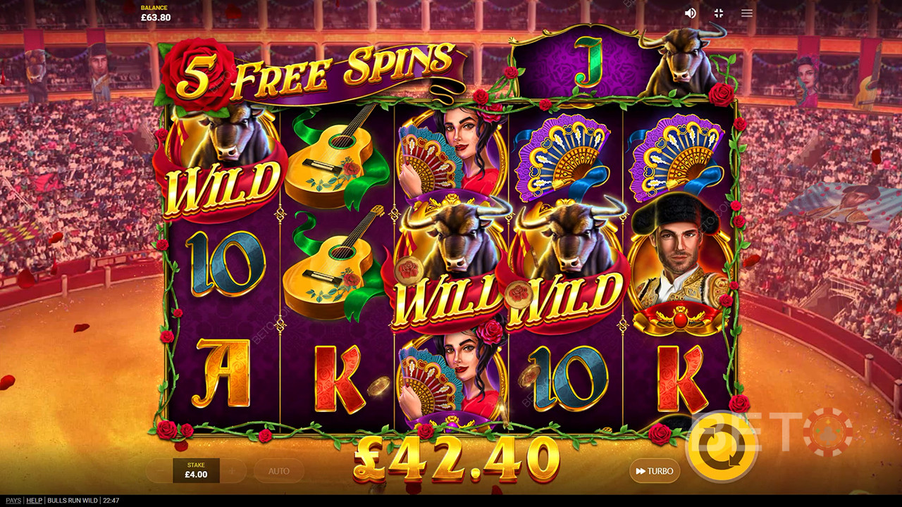 Crítica de Bulls Run Wild de BETO Slots