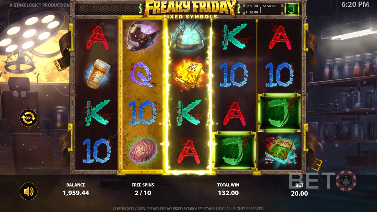 Freaky Friday Revisión de Símbolos Fijos por BETO Slots