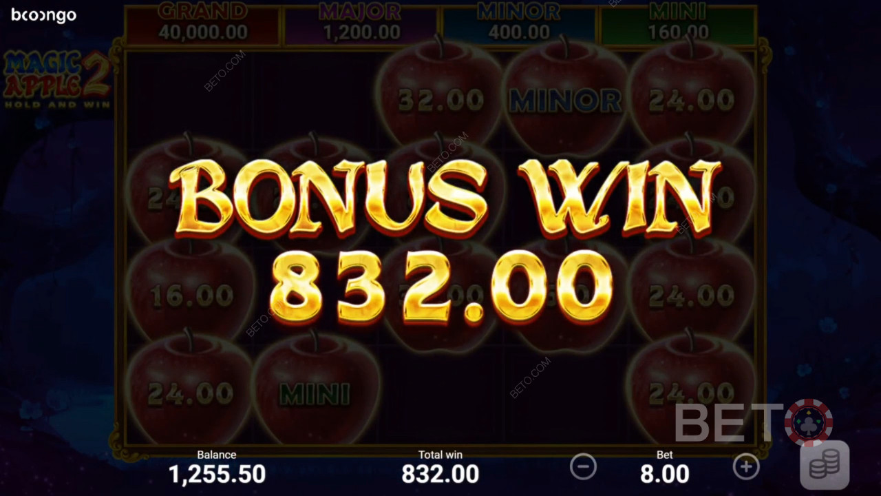 ¡Gana 5.133x Tu apuesta en la Video Tragaperras Magic Apple 2!