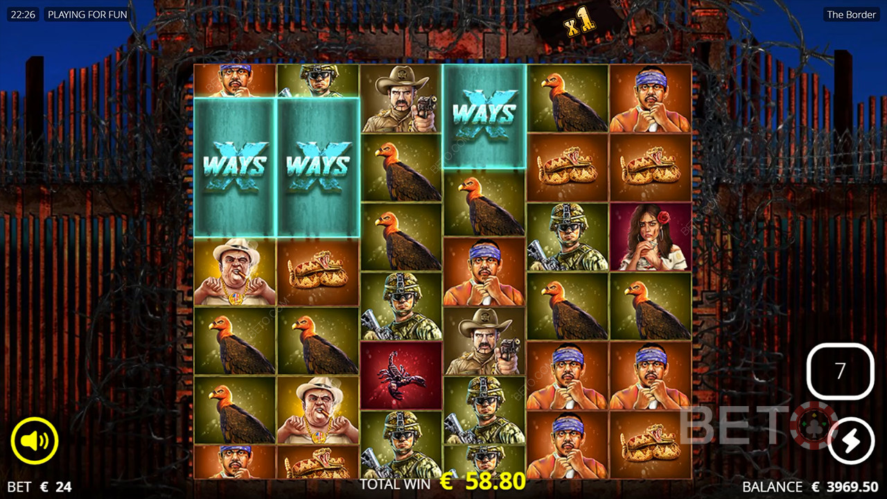 Reseña de The Border de BETO Slots