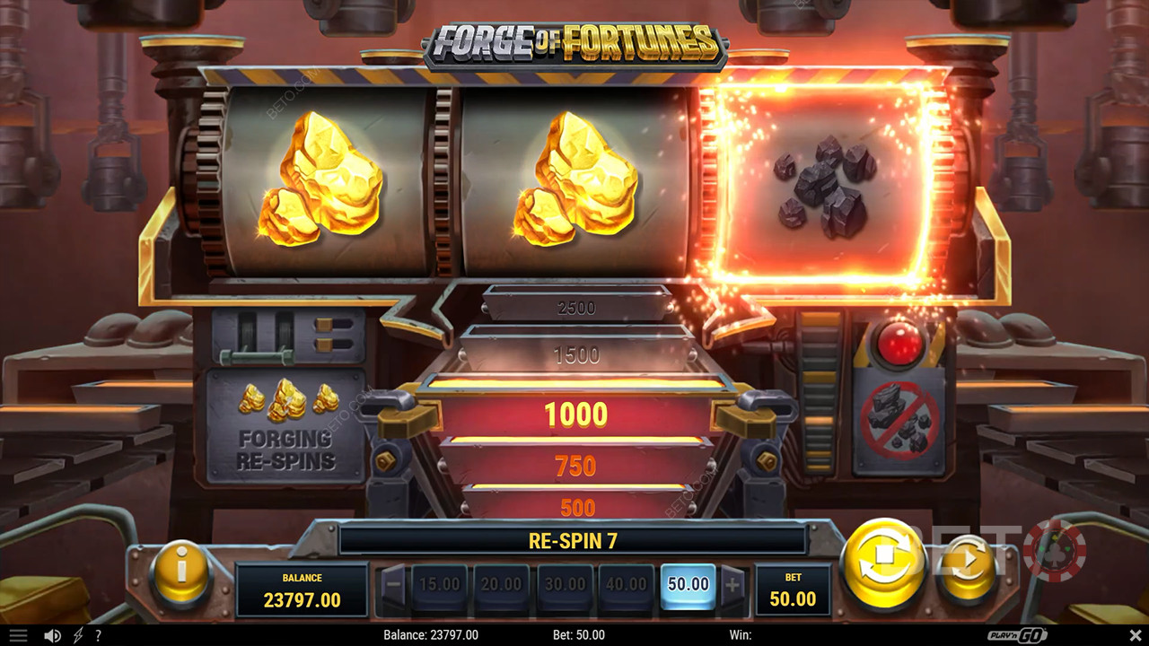 Reseña de Forge of Fortunes de BETO Slots