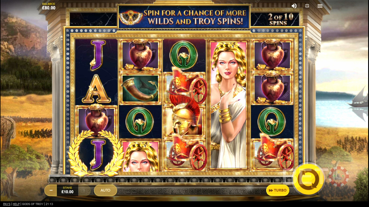 Gods of Troy Juego Gratis