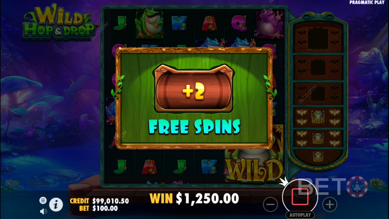 ¡Gana 5.000 veces tu apuesta en la Video Tragaperras Wild Hop and Drop!