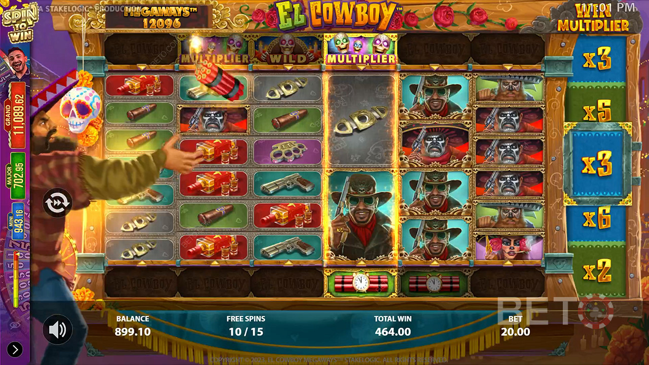 El Cowboy Megaways Juego Gratis
