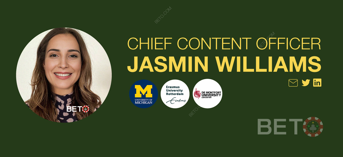 Jasmin Williams - Directora de Contenidos (Tragaperras en línea y reseñas)
