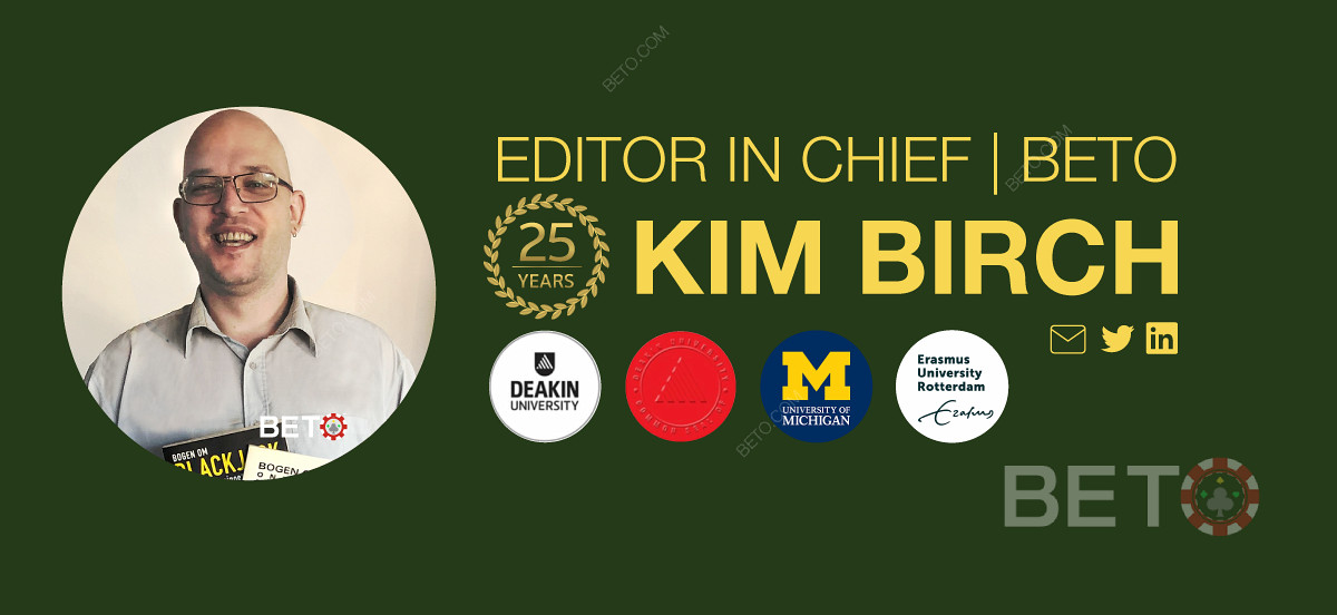 Kim Birch, autora danesa y experta en juegos de azar