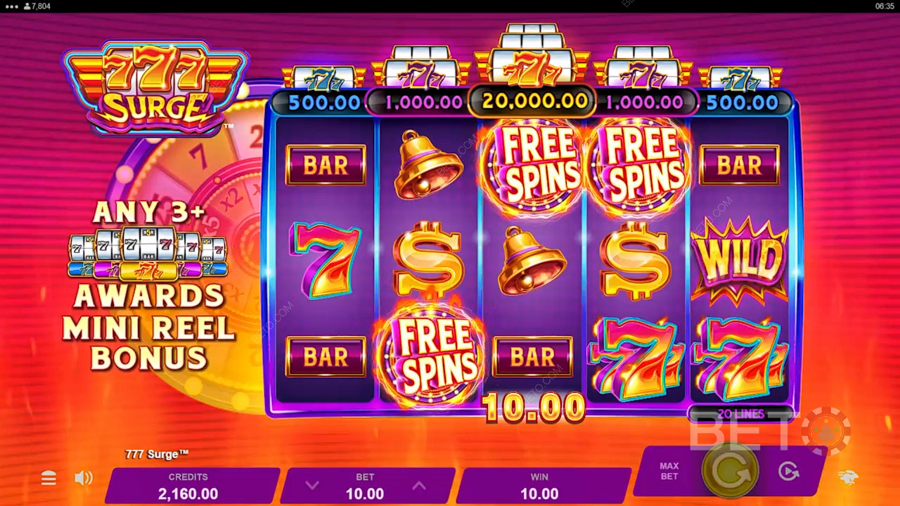 777 Surge Juego Gratis