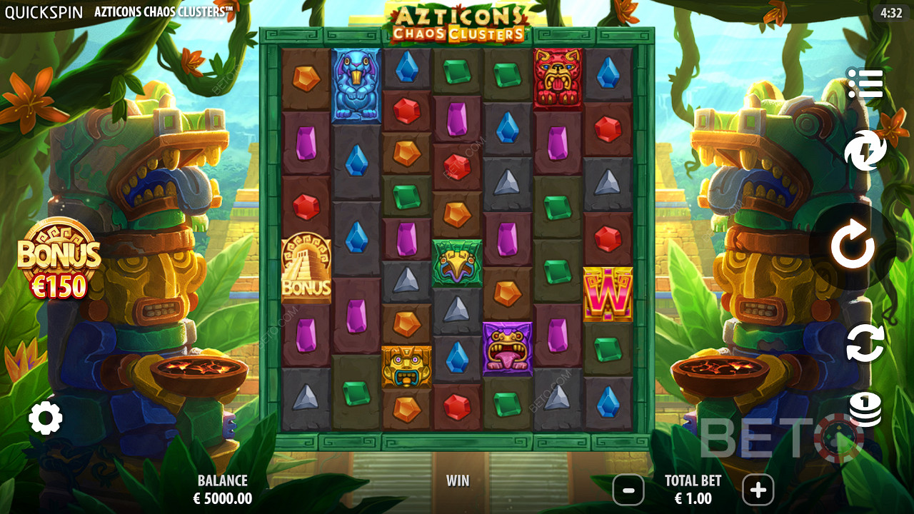 Azticons Chaos Clusters Juego Gratis