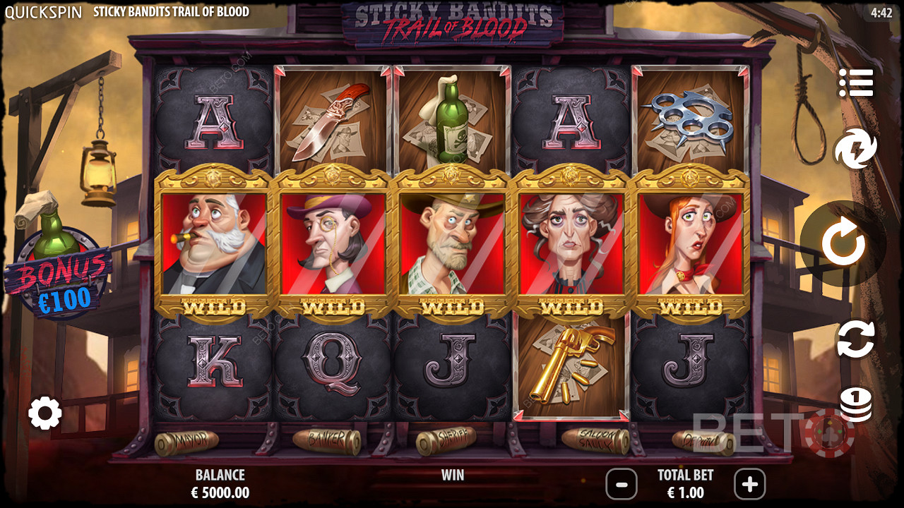 Sticky Bandits Trail of Blood Juego Gratis