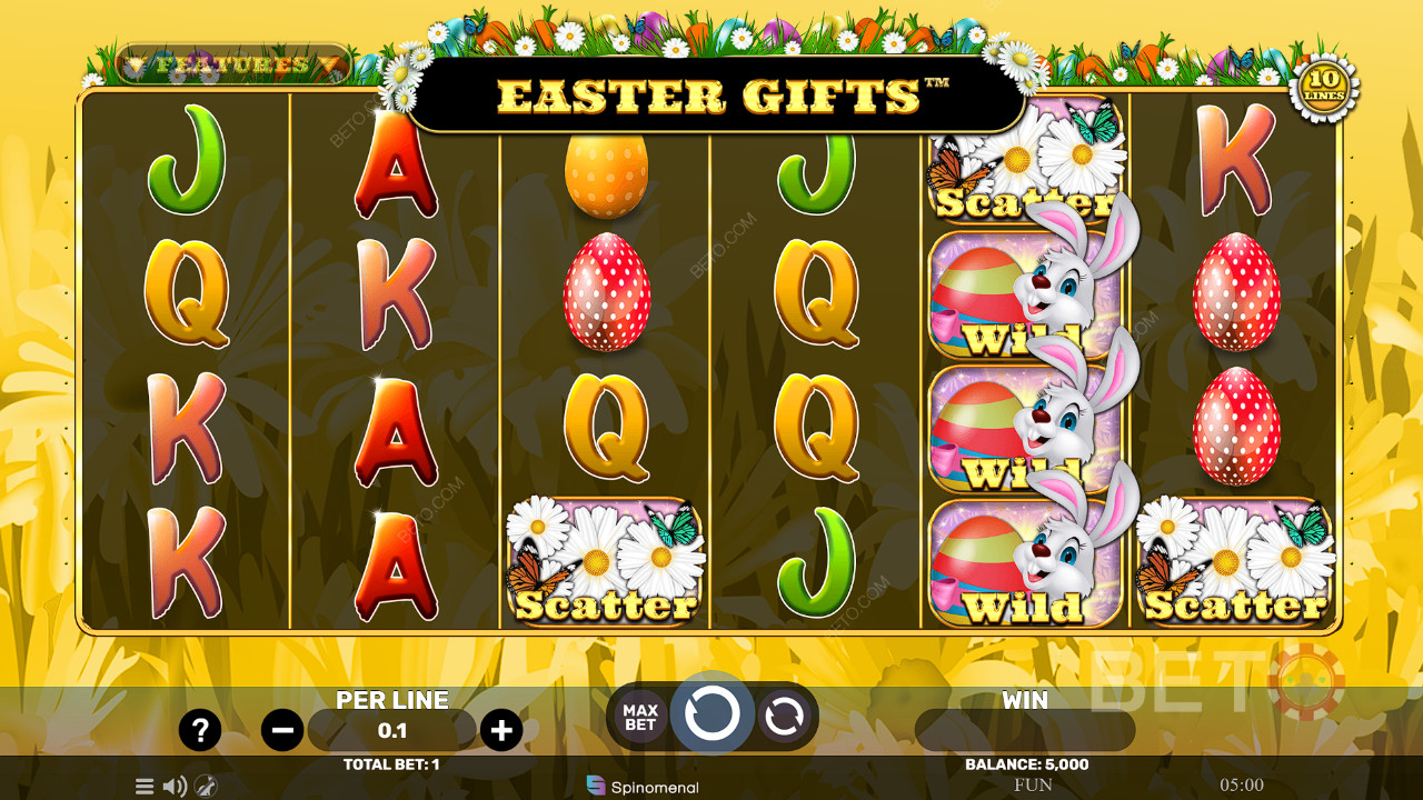 Regalos de Pascua Reseña de BETO Slots