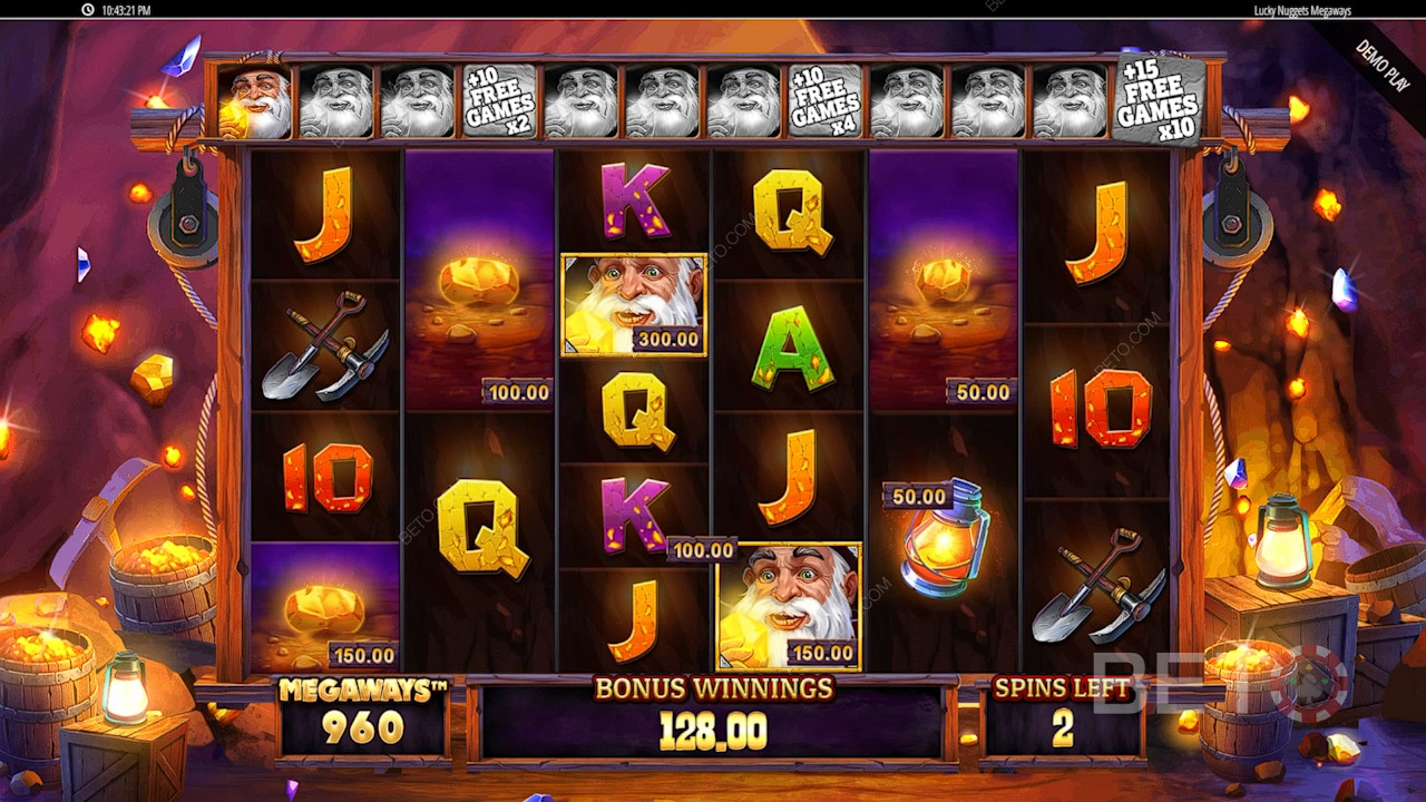 Lucky Nuggets Megaways Juego Gratis