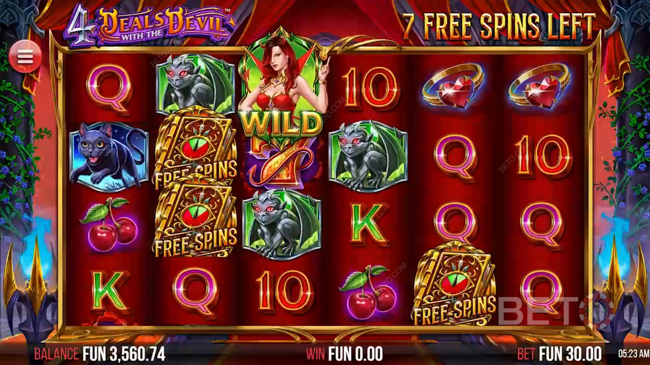 4 Tratos con el Diablo Reseña de BETO Slots