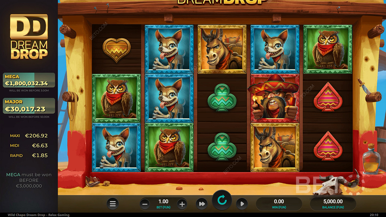 Wild Chapo Dream Drop Juego Gratis