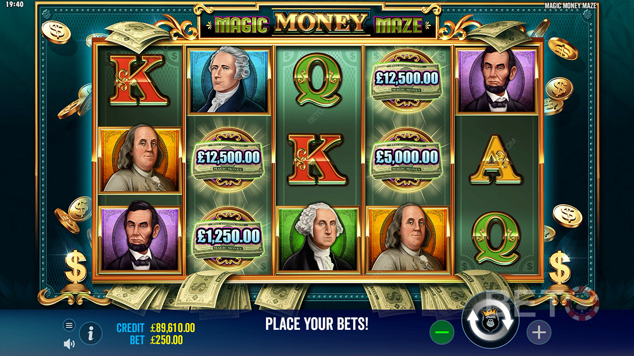 Reseña de Magic Money Maze de BETO Slots