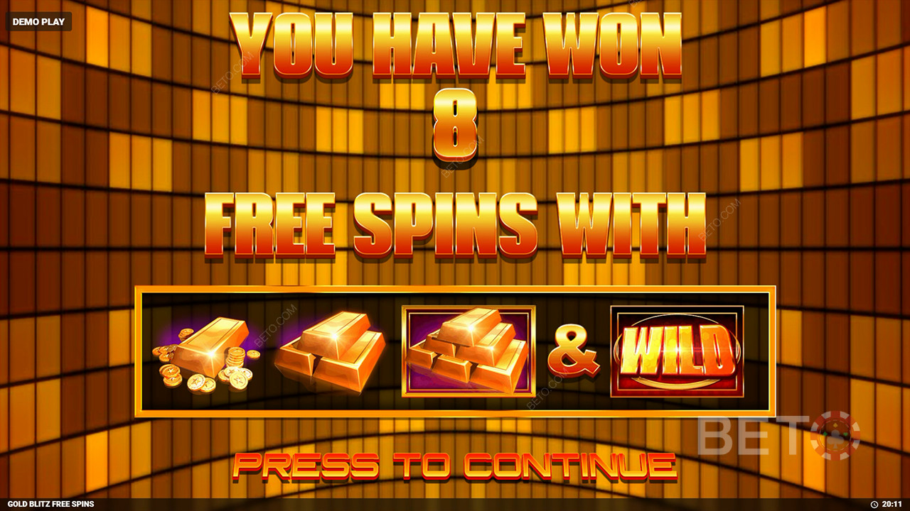 Veredicto para la tragaperras Gold Blitz Free Spins