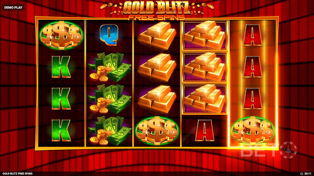 Gold Blitz Free Spins Juego Gratis