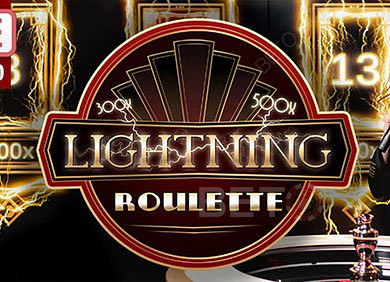 Lightning Roulette es el juego en directo con un anfitrión real