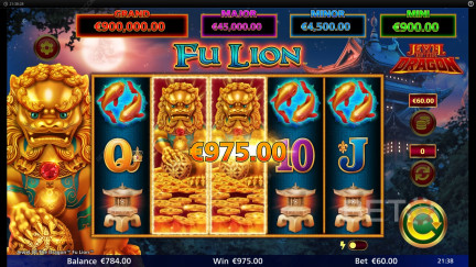 Jewel of the Dragon Fu Lion Tragaperras - Juega Gratis - Reseña (2025)