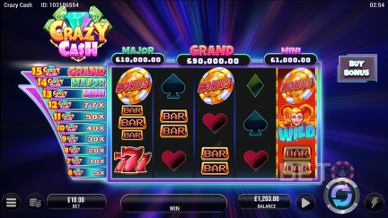 Crazy Cash Tragaperras - Juega Gratis - Reseña (2025)