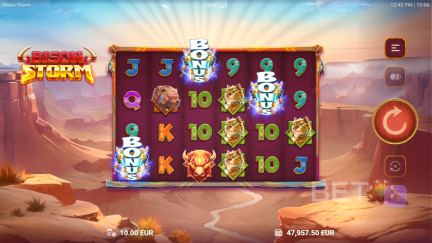 Bison Storm Tragaperras - Juega Gratis - Reseña (2025)