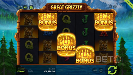 Great Grizzly (Gamomat) Tragaperras - Juega Gratis - Reseña (2025)