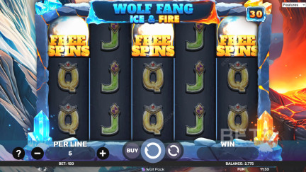 Wolf Fang - Ice & Fire Tragaperras - Juega Gratis - Reseña (2025)